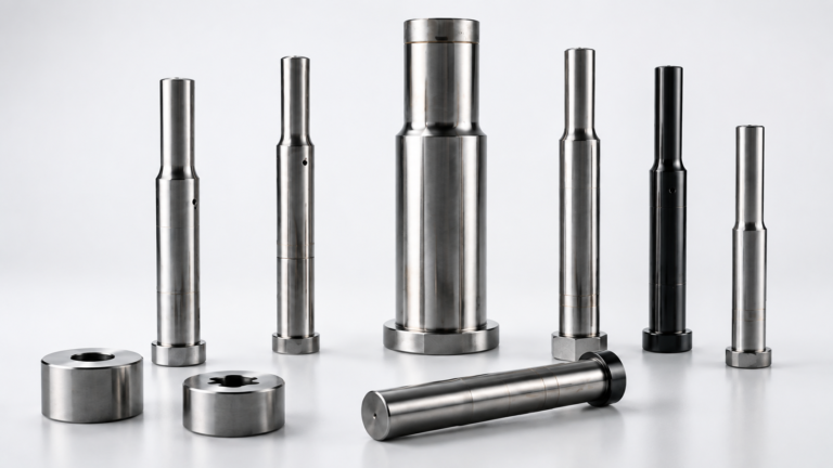 Precision punch portfolio with upright and horizontal tooling components