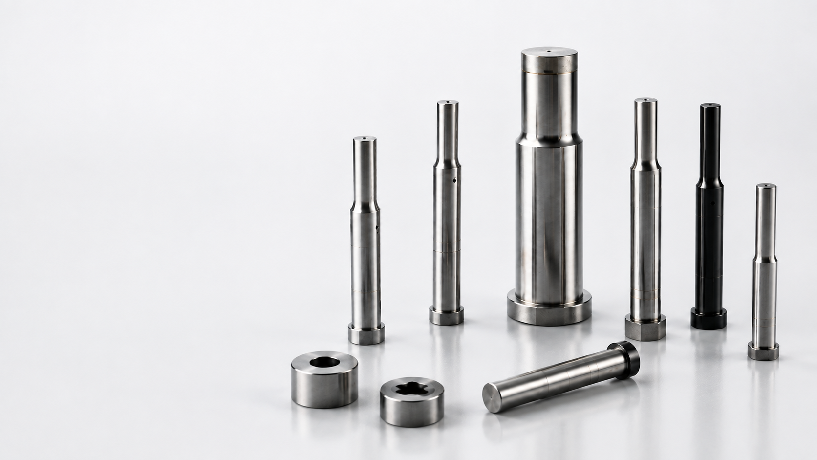 Custom precision punch family for stamping die applications
