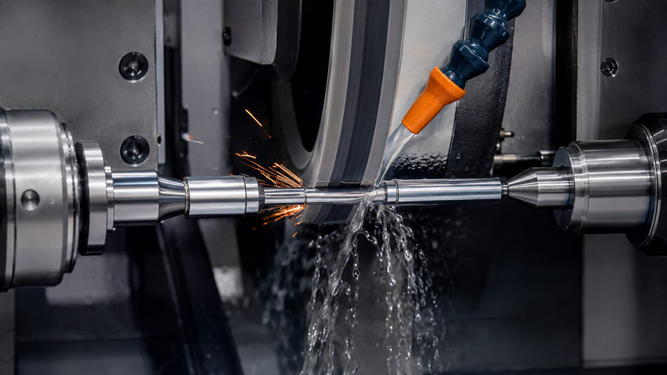 Precision cylindrical grinding process